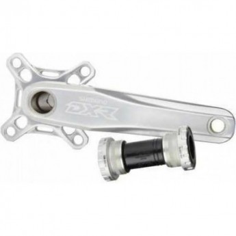 Система SHIMANO DXR, MX71, 175мм, интегрированный вал, с бонками, без звезды