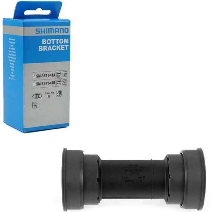 Каретка SHIMANO BB71-41A, PRESS FIT, для MTB ISMBB7141A Каретка SHIMANO BB71-41A, PRESS FIT, для MTB ISMBB7141A