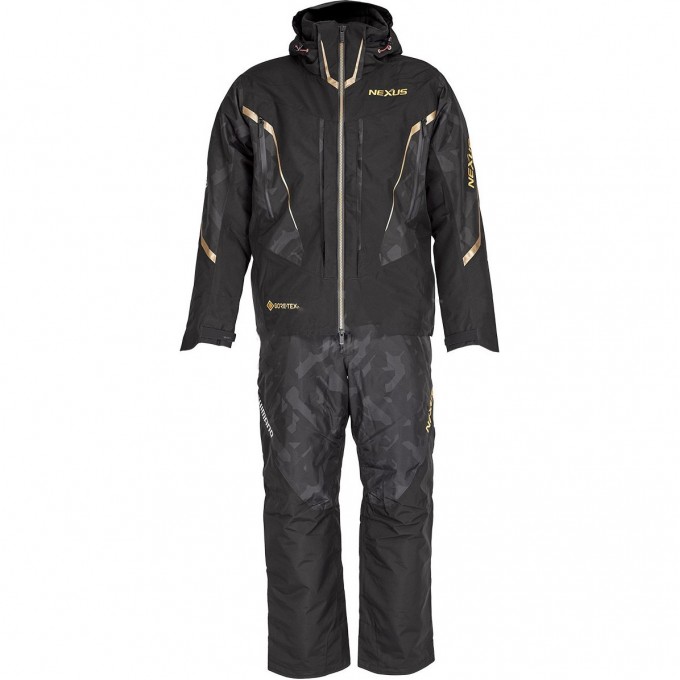 Костюм утеплённый SHIMANO NEXUS RB-119T Gore-Tex rock black, размер M 59YRB119T35 Костюм утеплённый SHIMANO NEXUS RB-119T Gore-Tex rock black, размер M 59YRB119T35