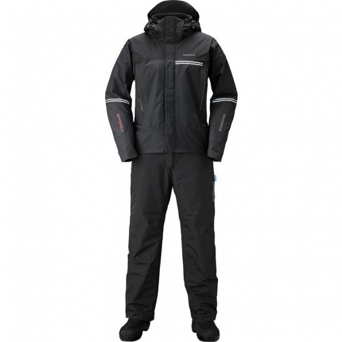 Костюм утеплённый SHIMANO RB-025S Dryshield черный, размер S/M 59YRB025S14 Костюм утеплённый SHIMANO RB-025S Dryshield черный, размер S/M 59YRB025S14