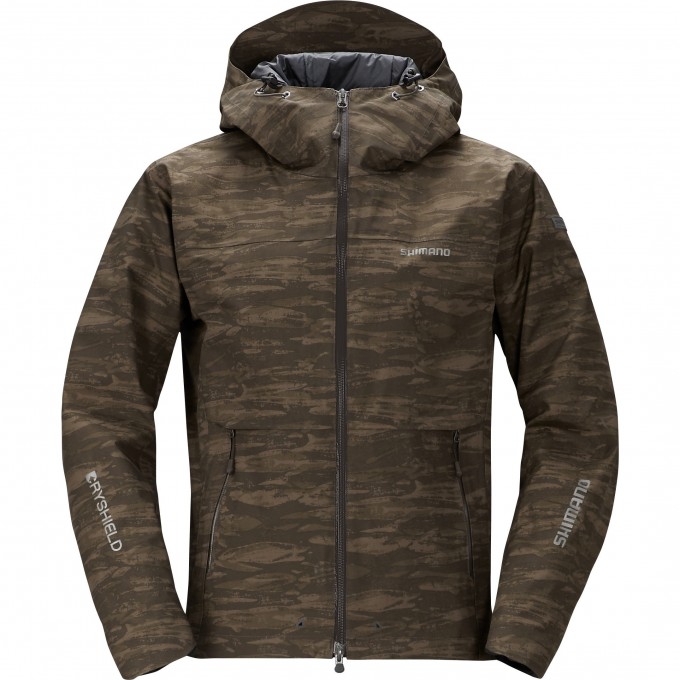 Куртка утеплённая SHIMANO RB-04JS DRYSHIELD коричневый камуфляж M 59YRB04JSA5 Куртка утеплённая SHIMANO RB-04JS DRYSHIELD коричневый камуфляж M 59YRB04JSA5