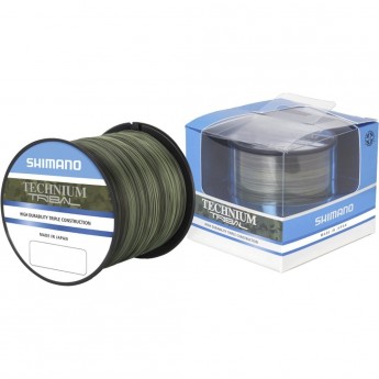 Леска плетёная SHIMANO TECHNIUM TRIB 790м камуфляжная, зеленая 0,355мм PB 11,5кг
