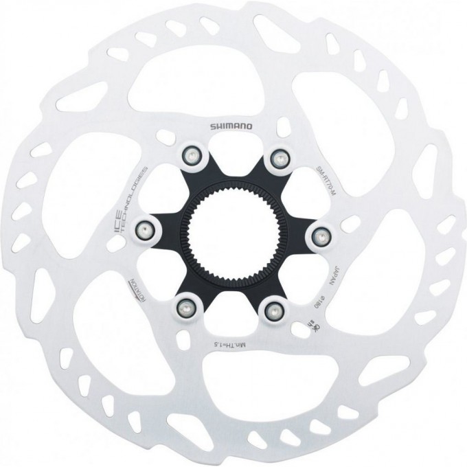 Тормозной диск SHIMANO SLX, RT70, 180 мм, CENTER LOCK ISMRT70M
