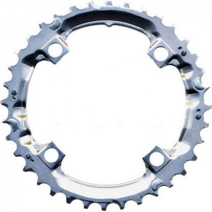 Звезда передняя SHIMANO DEORE, для FC-M510, 36T, серебро Y1DS98200 Звезда передняя SHIMANO DEORE, для FC-M510, 36T, серебро Y1DS98200